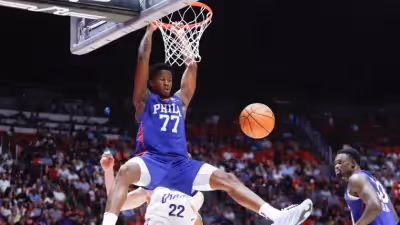 76ers rookie VJ Edgecombe looks like the truth in NBA Summer League debut | Sporting News